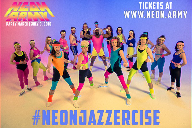 TheNeonArmy's tweet photo. Get your neon ready, we have a BIG Saturday coming up. #PartyMarch #NeonArmyJazzercise https://t.co/nt5qi5Hro6
