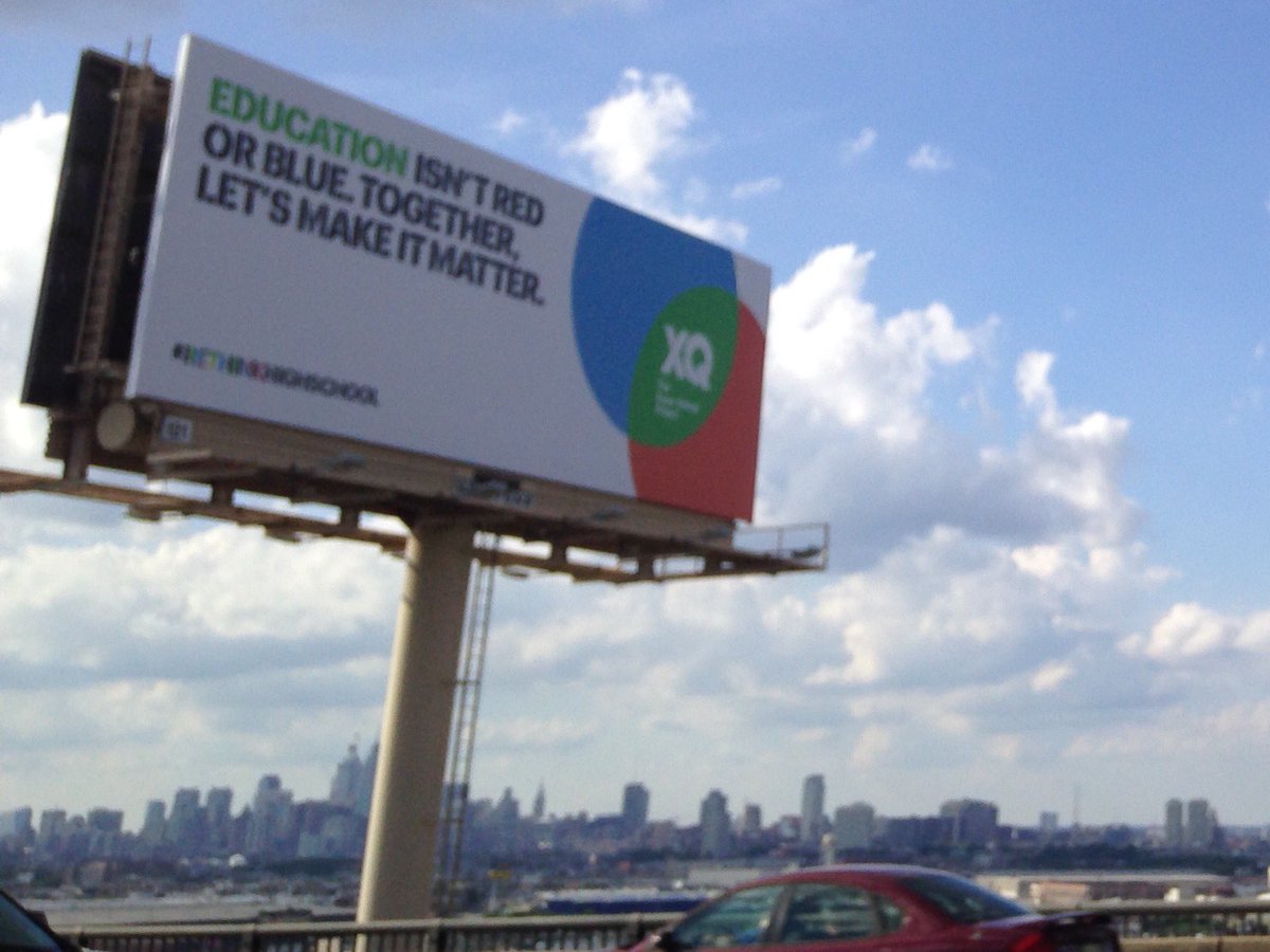 cicohen's tweet image. Exciting to see @XQAmerica heading into @visitphilly - home @Stringtheoryedu - where we #RethinkHighSchool every day
