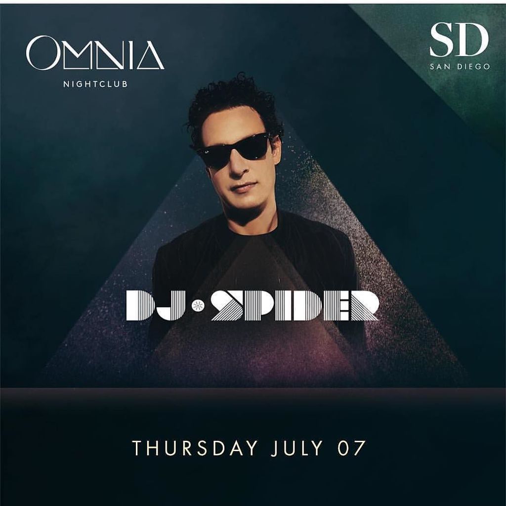 deejayspider's tweet photo. So many amazing gigs I'm excited about this week and next.. It all starts Thursday in San Diego @omniasandiego!! https://t.co/t95TNxkuiC