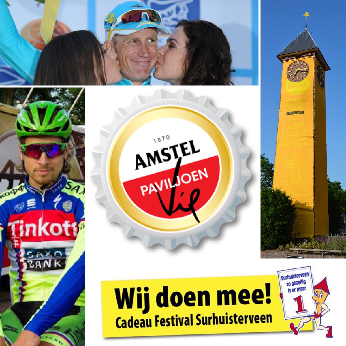 Win 4 VIP-kaarten à €150 voor de 35e Profronde #Surhuisterveen op di. 26 juli. facebook.com/wielercomitesu… RT = top!