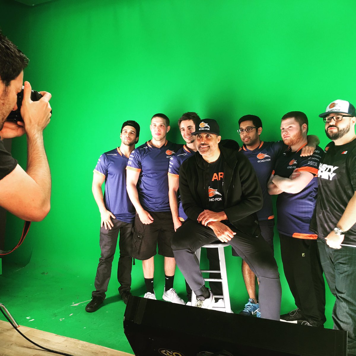 theactionlabs's tweet photo. Our handsome #CSGOFOXES during the shoot! ๐ธ
https://t.co/UUnBTUINv9 https://t.co/0OcPIqssPn