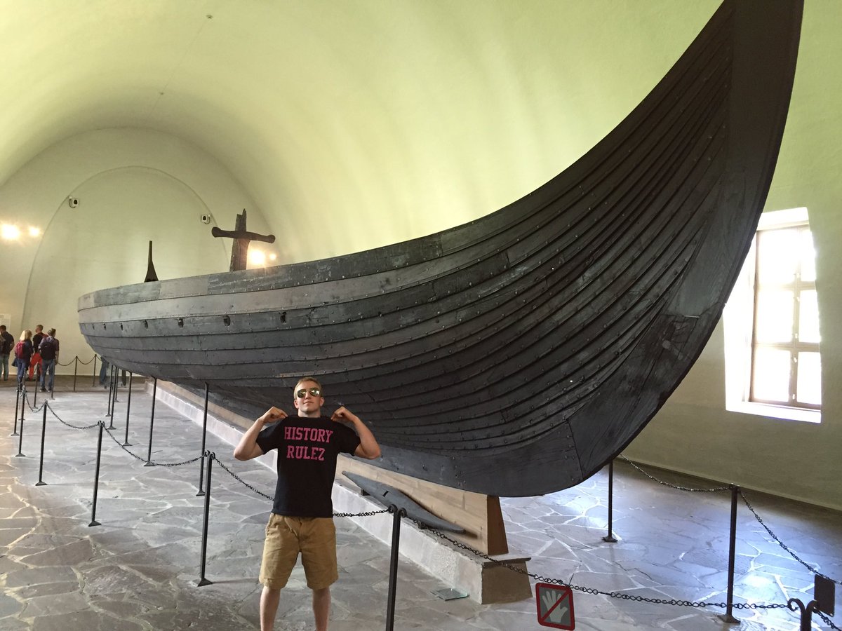 jake__busse's tweet photo. No matter where I go, history always rulez #HUTCH'SRUSH #Hutchdogs #Vikingsmakecoolships #Norway2k16 https://t.co/QZN1Atoqky