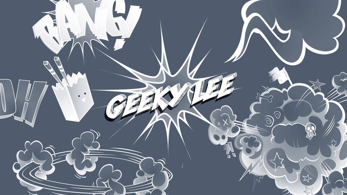 Geekyleee's tweet image. Endlich mit neuem Logo am Start 😎👍🏼 #Selfmade #comicart