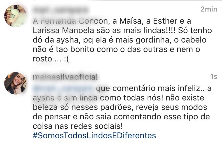 maisa's tweet image. eu fico indignada com esse tipo de pensamento