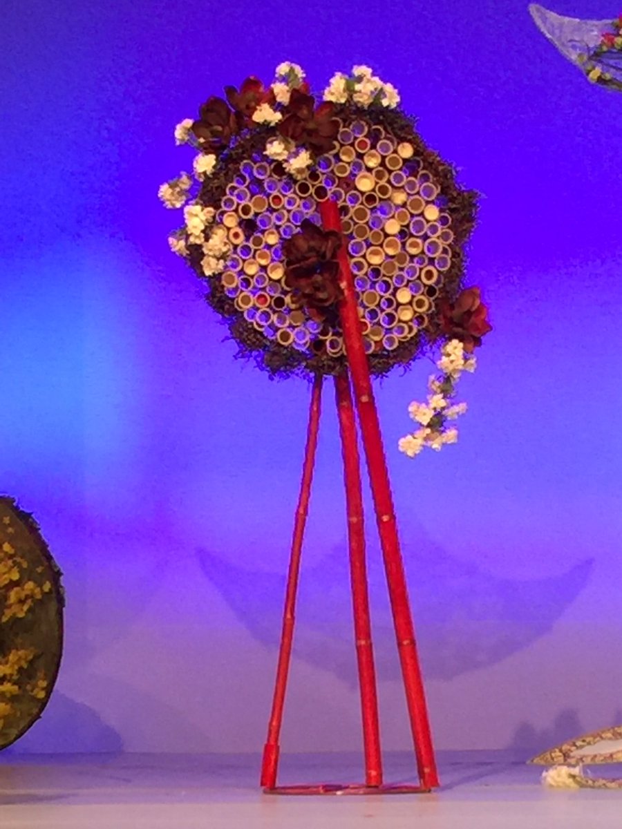FloristsReview's tweet photo. Amazing permanent #florla designs from Eunice Teo Khee Choo! #aifd #aifdinspiration2016 #floralart #flowers #florist https://t.co/dxVOSxyIiN