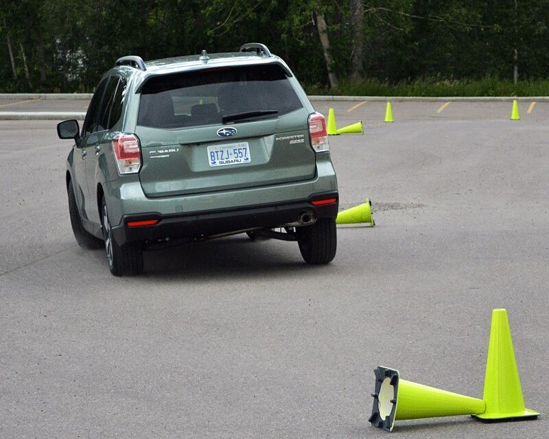 AutoGuide's tweet photo. A little autocross action in the 2017 #Subaru Forester. #2017Forester https://t.co/DlTawL9X7y https://t.co/DvGzXRPImj