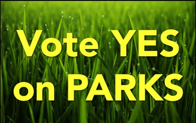"Remember in #November the most important race is for #OpenSpace" TY VP of <a href="/laccd/">Los Angeles Community College District</a> Mike Eng for your #Parks Support!