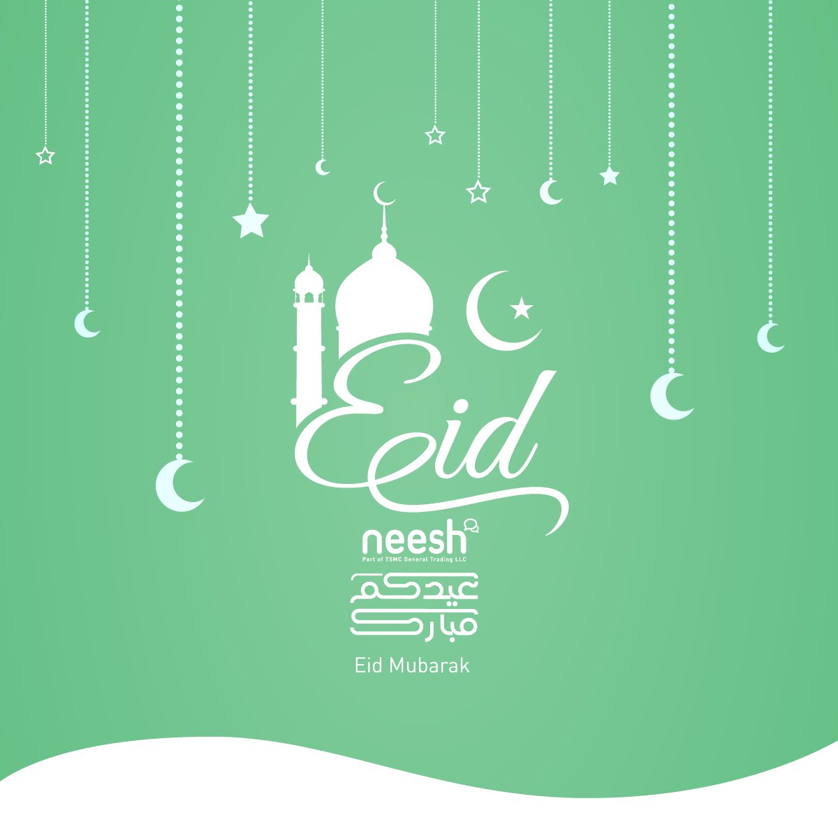 weareneesh's tweet photo. #EidMubarak to all our followers! May your day be filled with love, peace, happiness and blessings. https://t.co/2OHl0FKEIY