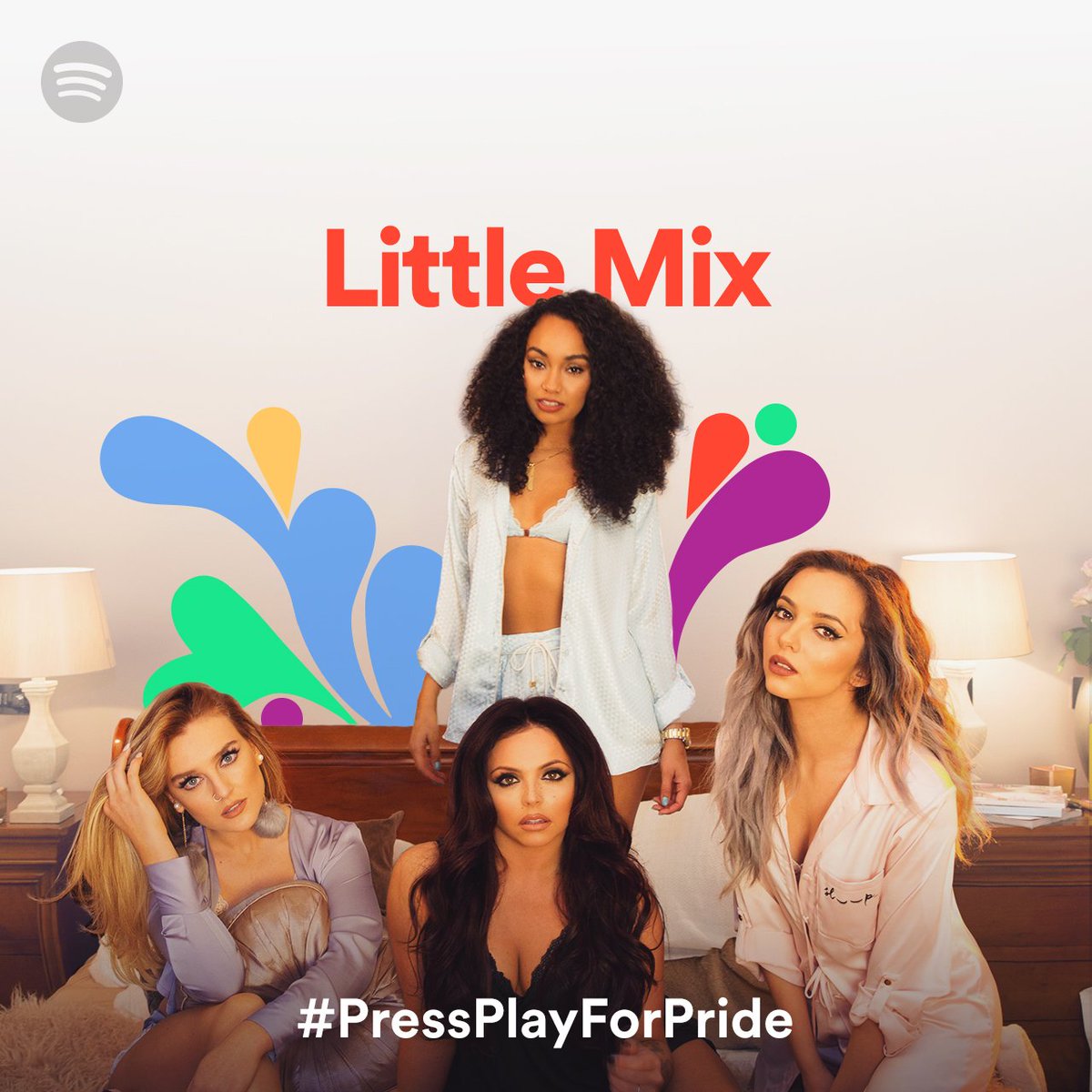 SpotifyNZ's tweet photo. Love is love. Check out @littlemix's fave Pride tracks on Spotify: https://t.co/XtAnPfdxqq #PressPlayForPride ❤️🌈 https://t.co/M95kJFGEKT