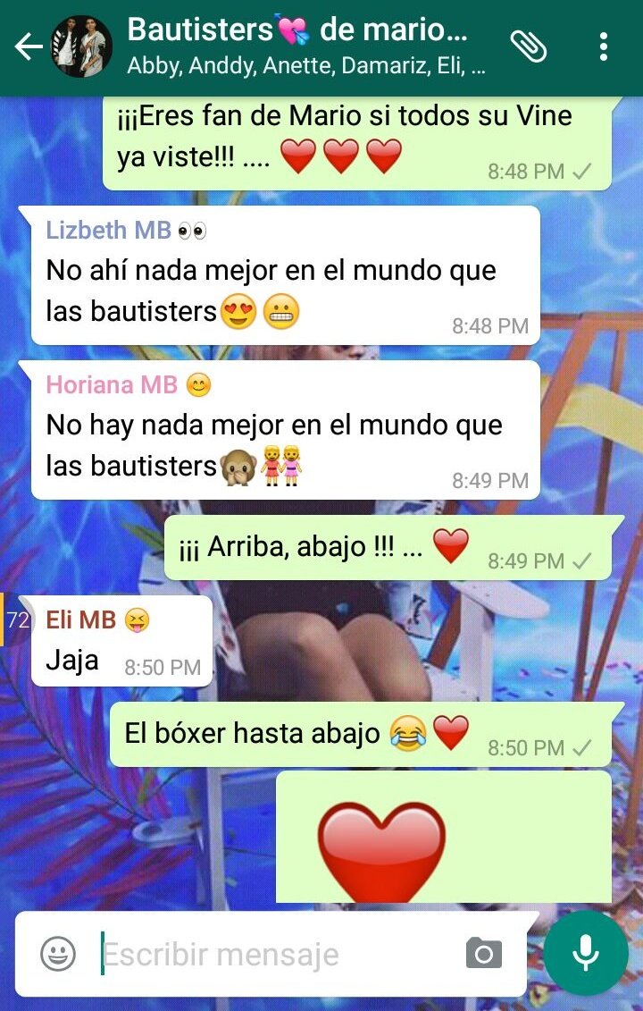 steph_bautister's tweet photo. 11:14 p.m Mario te amo! ❤❤
#SiempreJuntos 🦄💥💕 
#MMISBACK 🌼🌟☝💕💎💌💥🦄
Saludos Mario @mariobautista_ https://t.co/BazxR29B9B