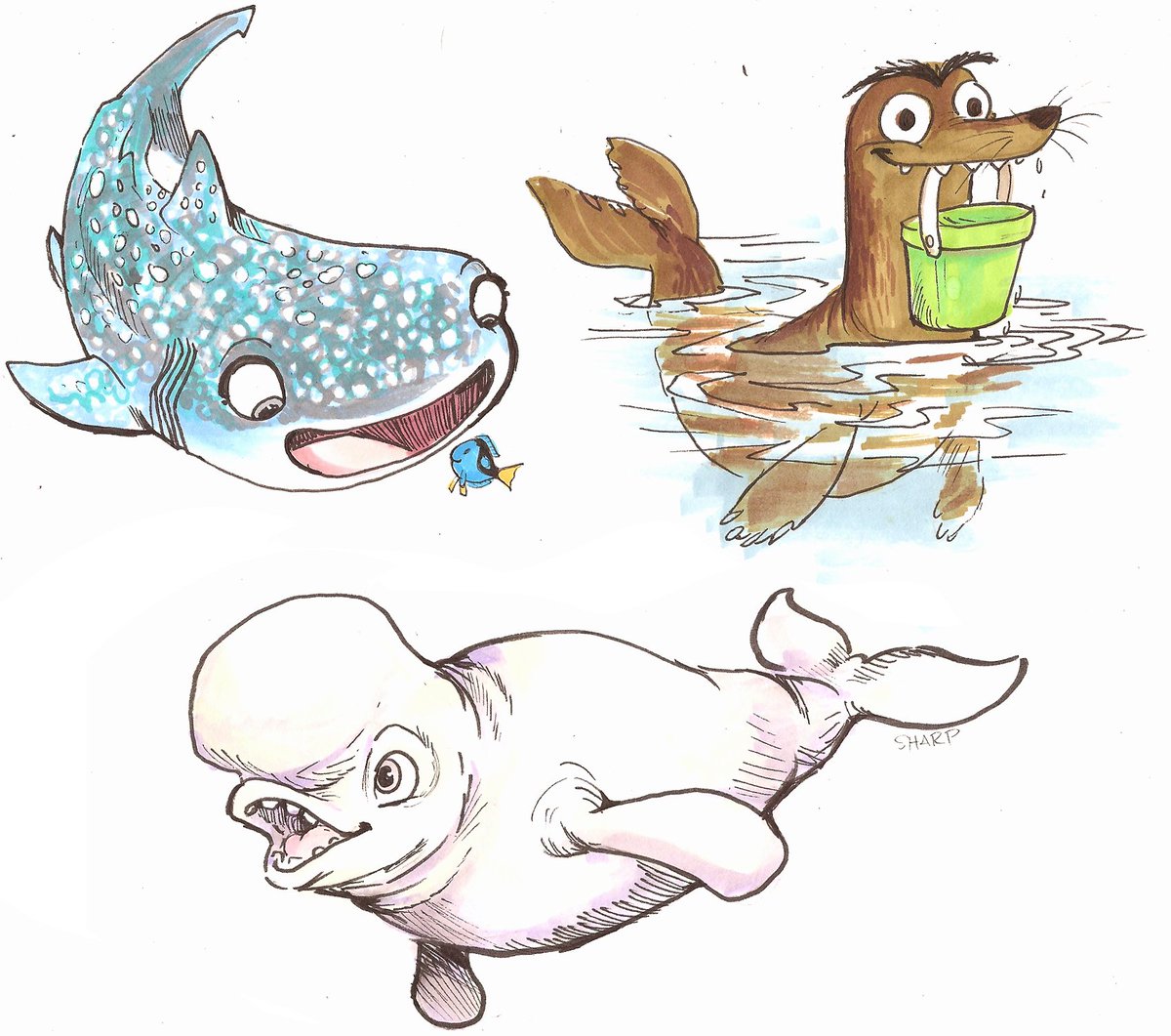 I'm still not over Finding Dory.  It's too fantastic! D: 