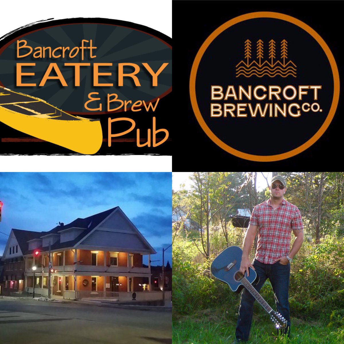DavidMatthewByr's tweet photo. Playing at the Bancroft Brew pub this Friday the 8th! Hope to see ya there ! #canadiancountry #countrymusic https://t.co/a0PTXLEY2m