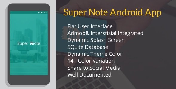 WpWarez's tweet image. Super Note With Admob (Full Applications) - #AndroidApp #AndroidTemplate #BlueApp goo.gl/8W8k7h