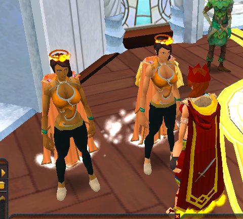 When you bump into your long lost twin at Priff 😊 <a href="/RSNAndromeda/">Wes</a>