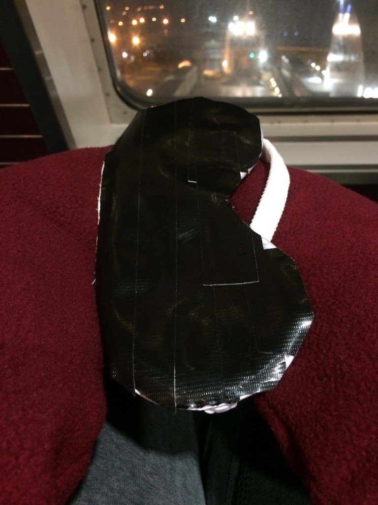 1001 uses for gorilla tape. Last time was to hold in head light after Sue changed with sampling tools!! <a href="/MAferries/">Marine Atlantic</a>