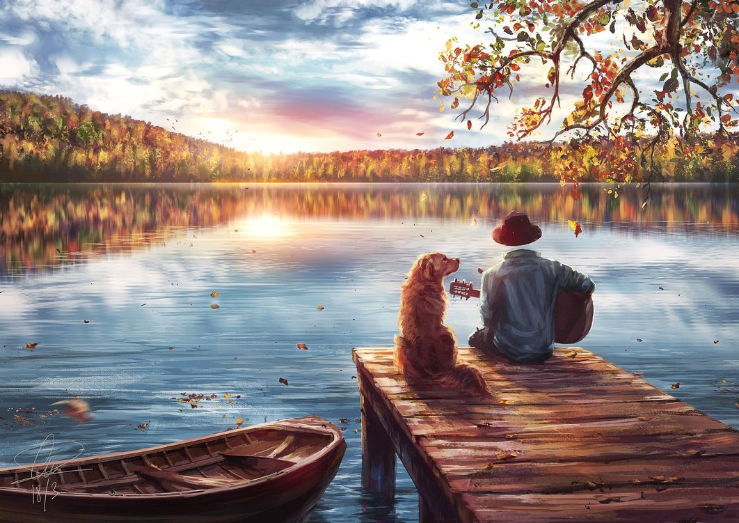 DeviantArt's tweet image. Difficult and wistful emotions are captured in this thoughtful painting. bit.ly/29f62Jm