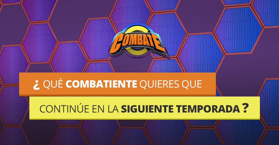 Combate_ATV's tweet photo. ¡A VOTAR! ¿Qué combatiente quieres que continúe en la siguiente temporada? ► https://t.co/FrtCOq63nZ #TodoPorCBT https://t.co/1dYYPJk5Pj