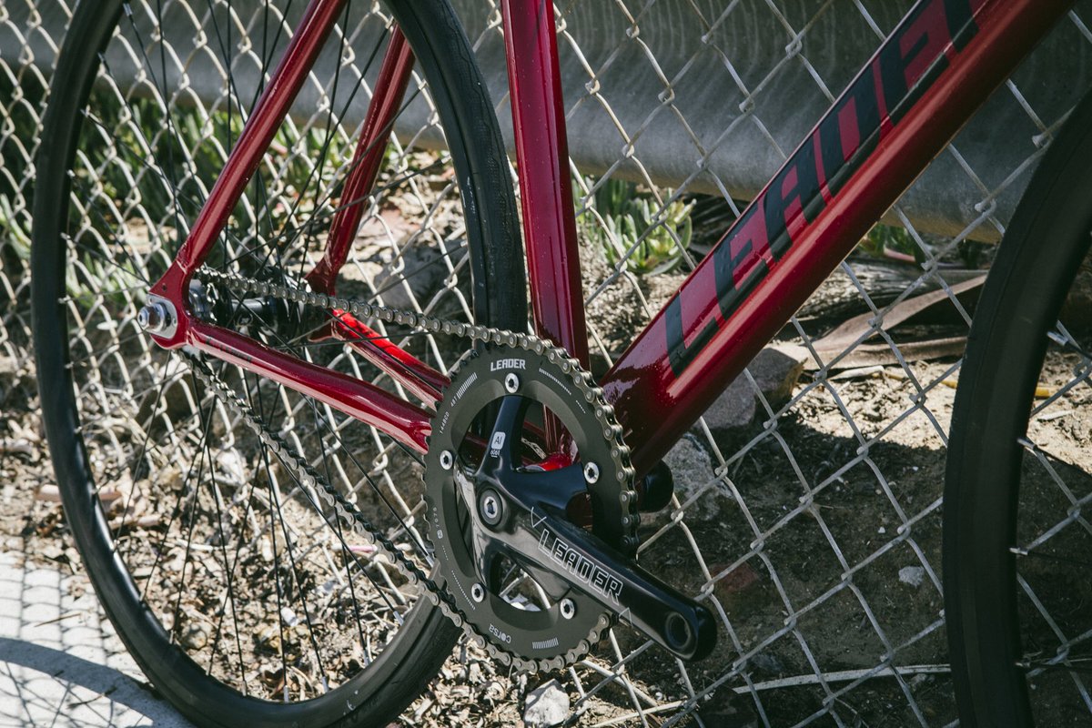 Utilizing a 144BCD so you can use all your favorite track chain rings! bit.ly/293DN1A