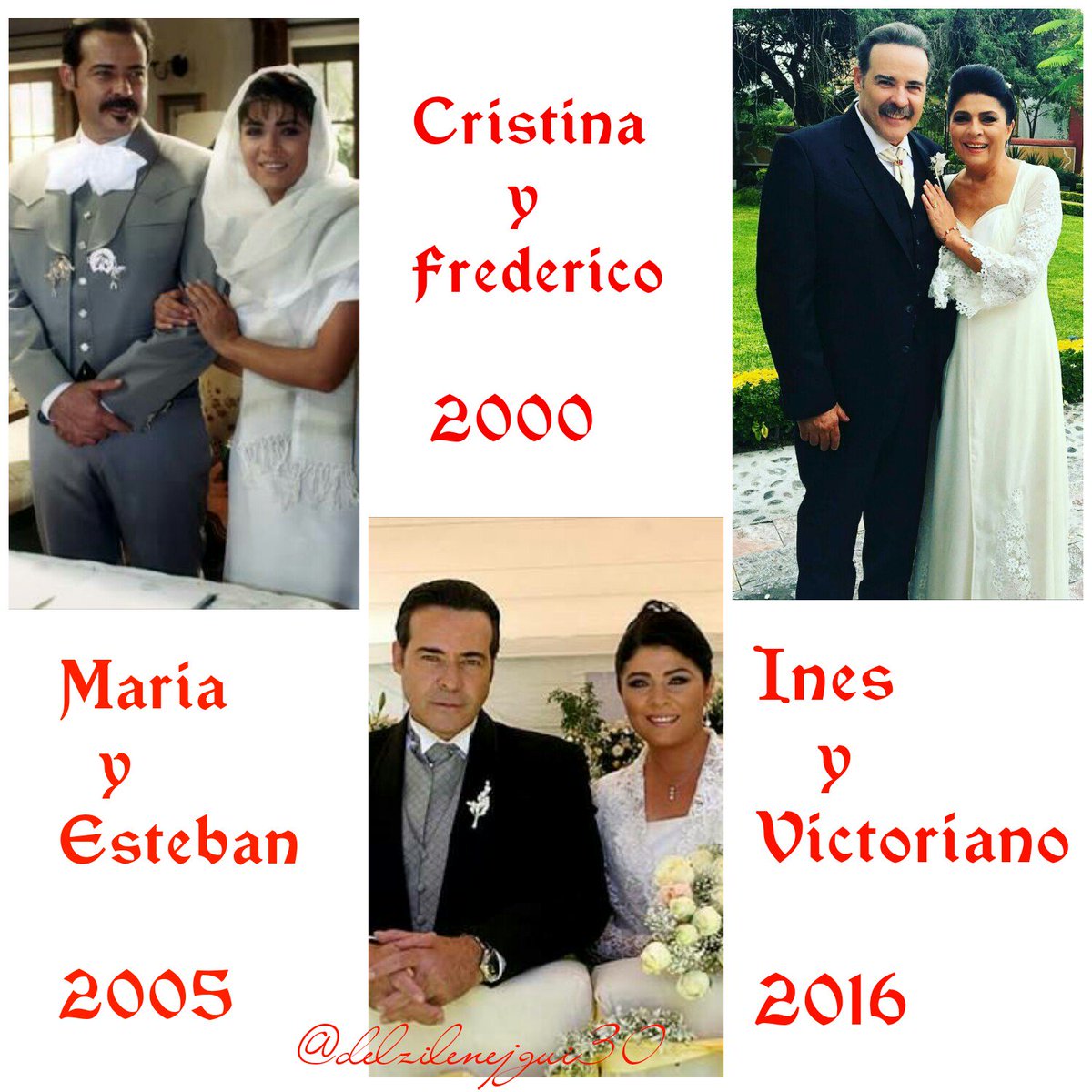 delzilenejgui30's tweet photo. Las bodas #ParejaTekila
#CristinaFrederico
#MariaEsteban
#InesVictoriano.
@victoriaruffo31 #CesarEvora
😍😍👰👨 https://t.co/JjpP7ctpJg