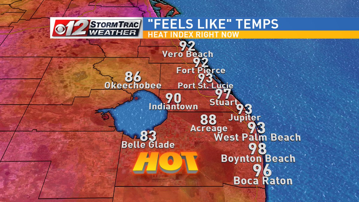 WeatherProf's tweet photo. Current Feels Like Temperatures https://t.co/J5ADQmPsrC