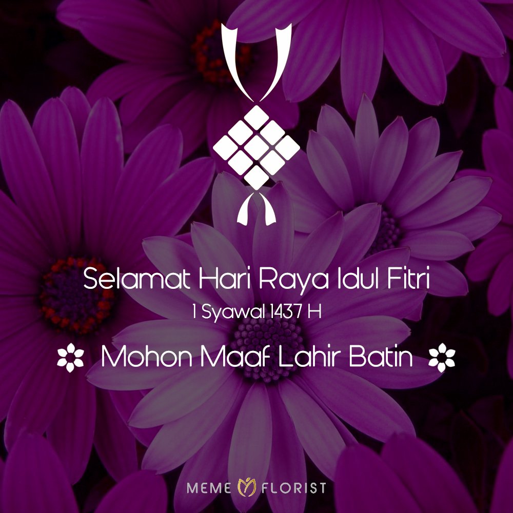 Meme Florist On Twitter Meme Florist Mengucapkan Selamat Hari Raya