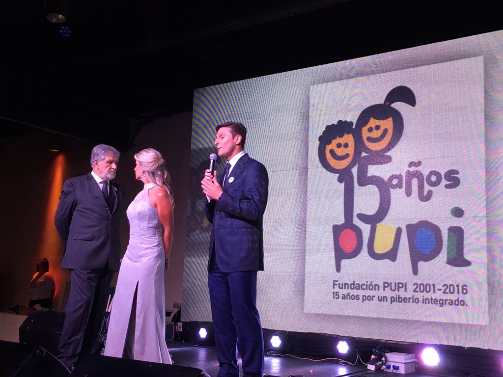 Participando del festejo de los 15 años de la Fundación Pupi! Un sueño hecho realidad. Por muchos años más!!