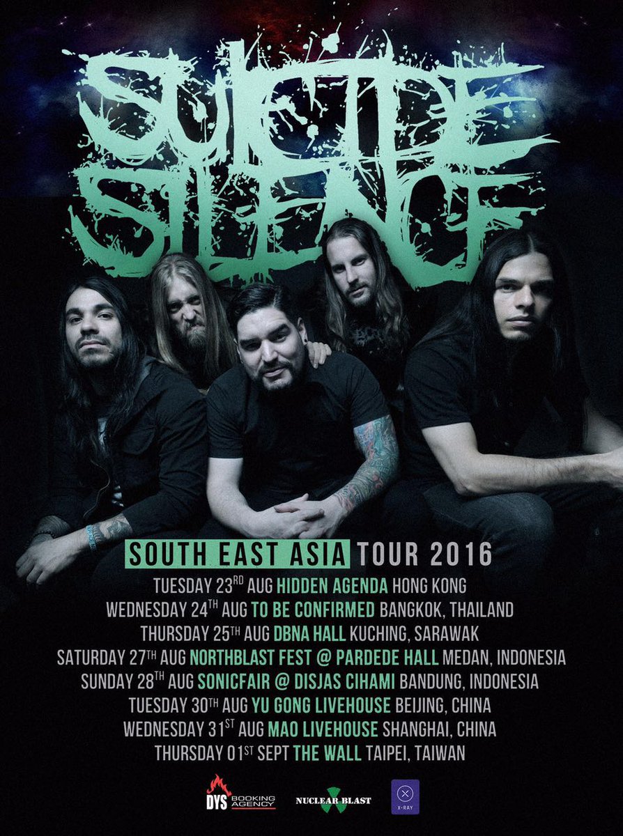 SOUTH EAST ASIA - We're coming for ya this August + September! See you soon.