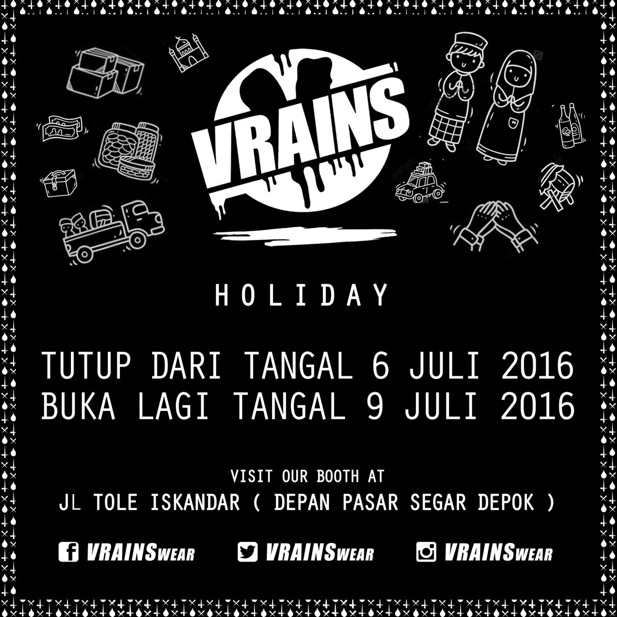 HOLIDAY :) BUKA LAGI TANGGAL 9 JULI 2016 .
