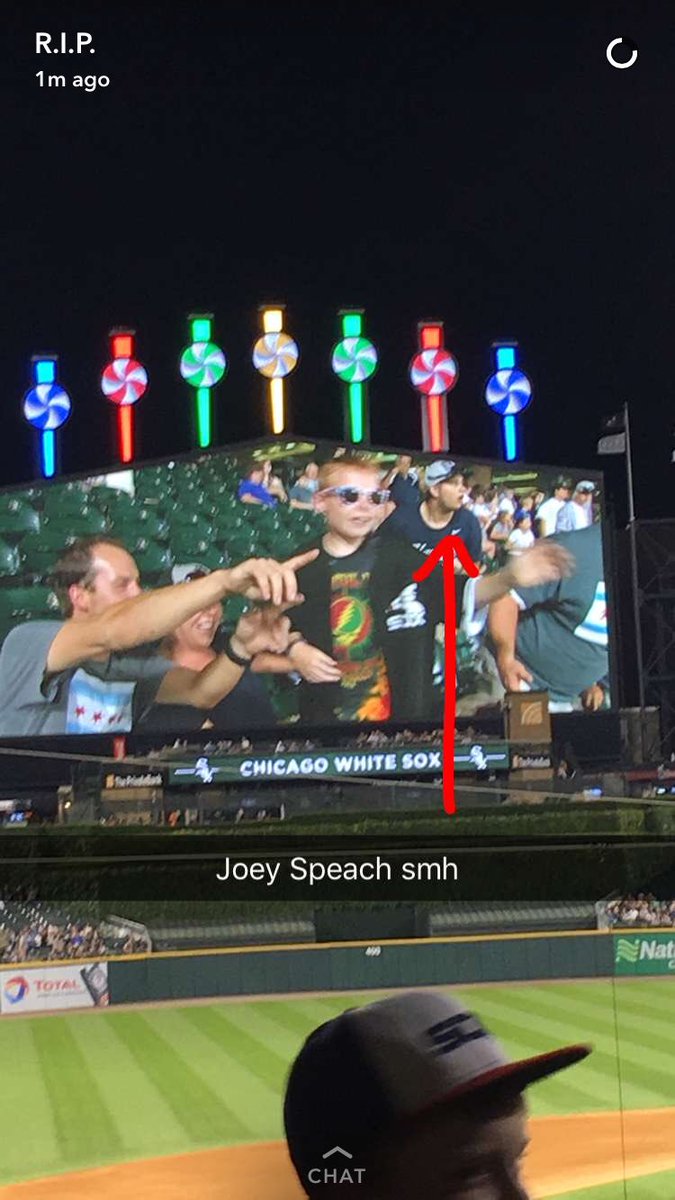 Jspeach29's tweet photo. When you get on the jumbotron. #IDabbed https://t.co/mxIsNx6d7i