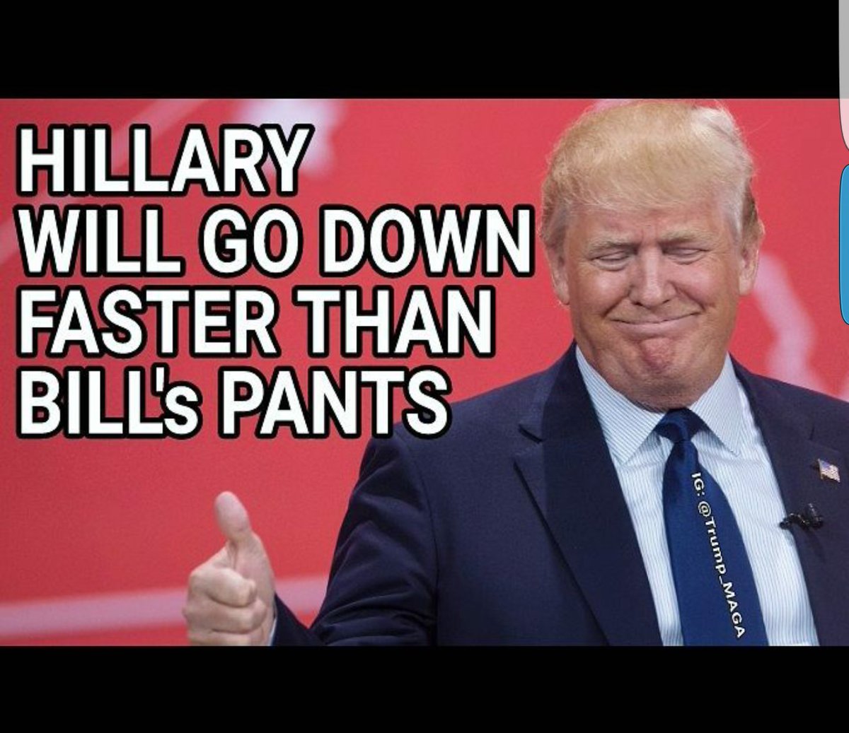 Kingsmok3monk3y's tweet photo. @realDonaldTrump
Faster than Ms. Lewinsky on #BillClinton
#kickislamoutofamerica
#impeachobama
#muslimincest
#Trump https://t.co/xbRlYBoSvt
