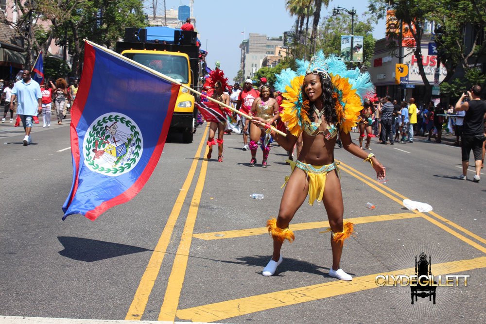 #Belize, stand up!! #HollywoodCarnival2016 #IslandRevelers