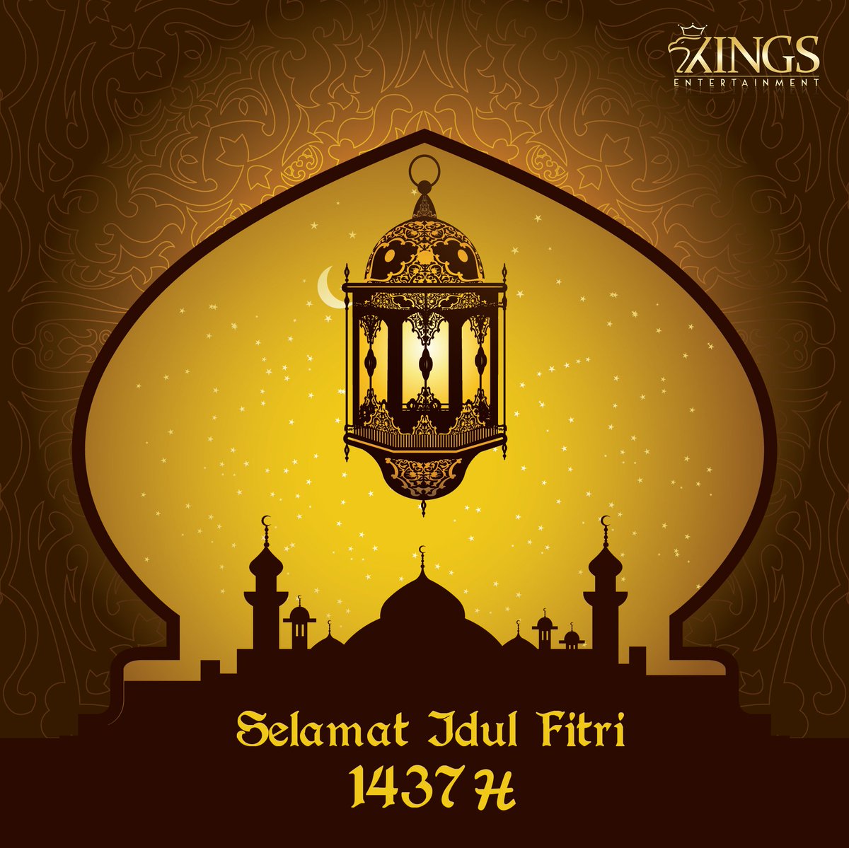 7Kings Entertainment (@7kingsent) on Twitter photo Selamat Hari Raya Idul Fitri 1 Syawal 1437 H.
Mohon maaf lahir dan batin ya. :) Selamat Hari Raya Idul Fitri 1 Syawal 1437 H.
Mohon maaf lahir dan batin ya. :)