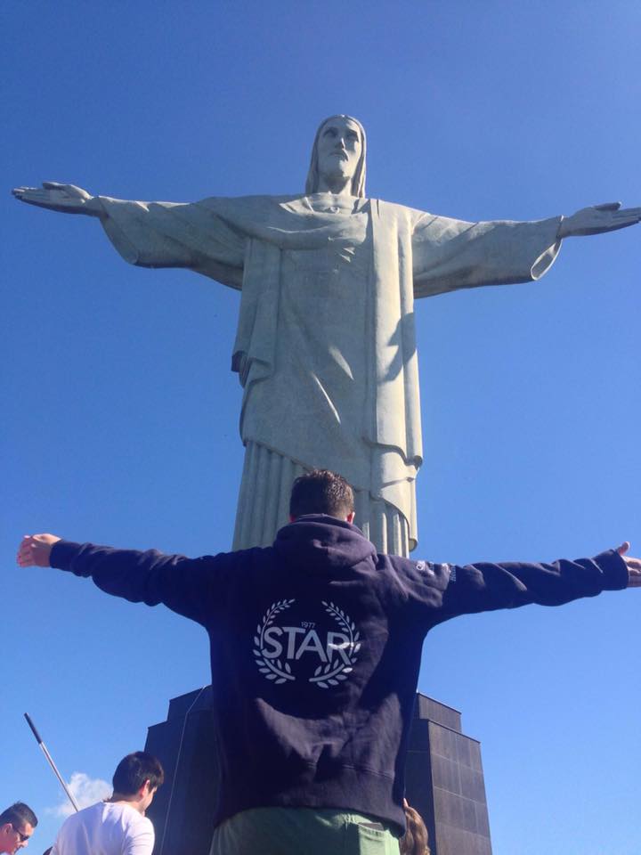 RSMSTAR's tweet image. MSC Marketing at the summit of Mount Corcovado #Brasil #Rio #Marketing #StudyTrip