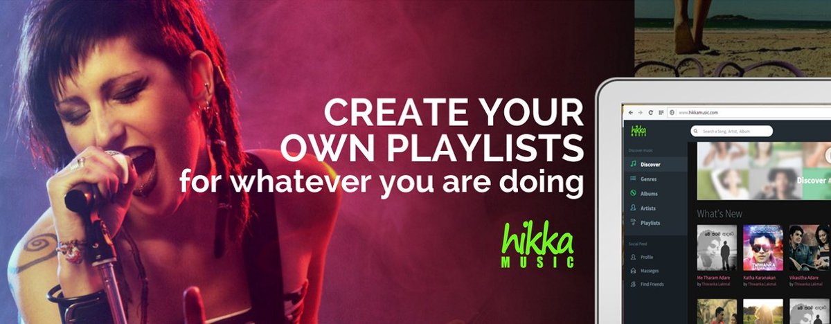 pasinduMG's tweet image. Soon you'll get to listen your
favourite music wherever, whenever! #HikkaMusic