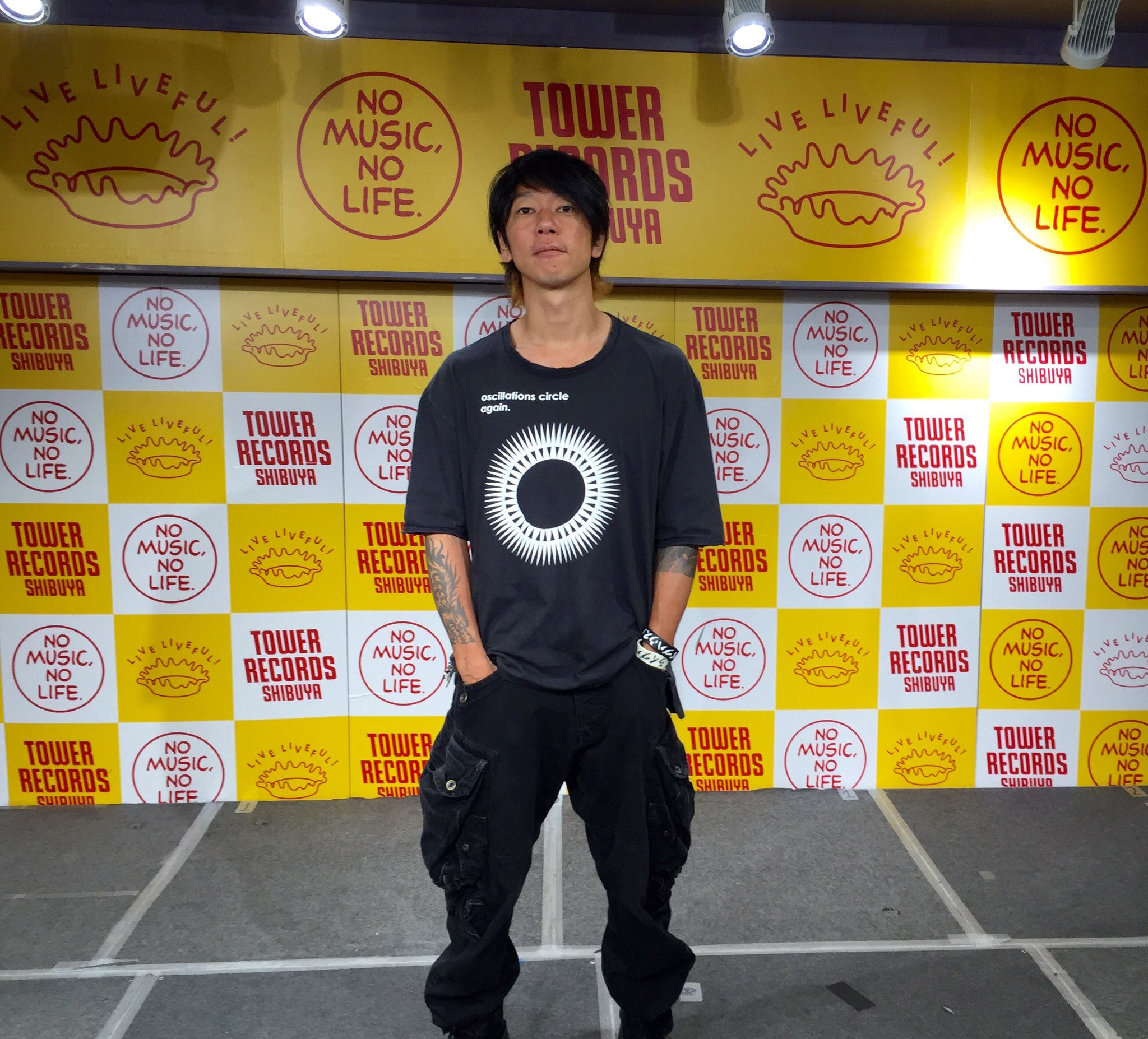 the HIATUS　ライブTシャツ　2016　HANDS OF GRAVITY the HIATUS ハイエイタス Tシャツ HANDS OF GRAVITY TOUR 2016