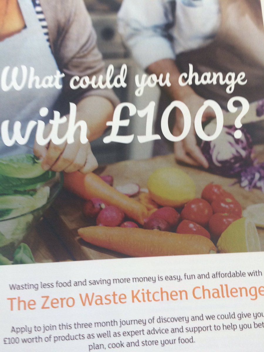 Kie_Swadlincote's tweet photo. £100 to spend on products that help to reduce food waste. To apply and for more information come in store. #WLSM https://t.co/sCaJ2vKqIj