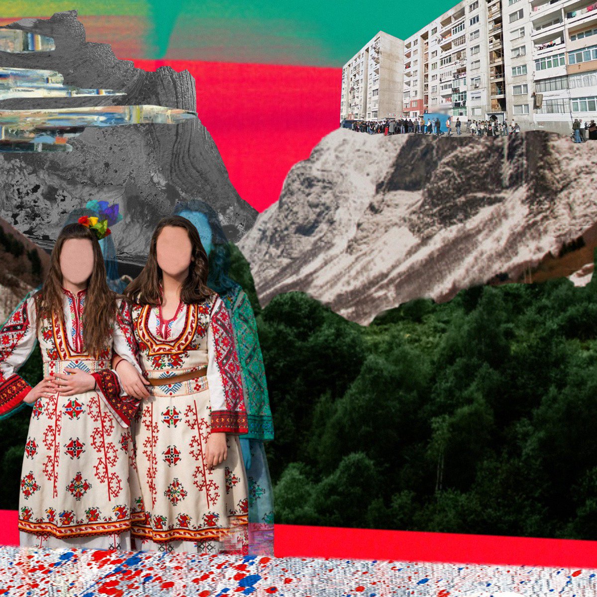 balkanchi's tweet photo. Here's some things I find interesting - socialist architecture, mountains and girls in traditional costumes https://t.co/vto5ODWpxJ