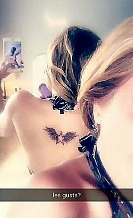 TrevilandersA's tweet photo. Que hermoso tatuaje @GloriaTrevi https://t.co/LWkJe2ClT1