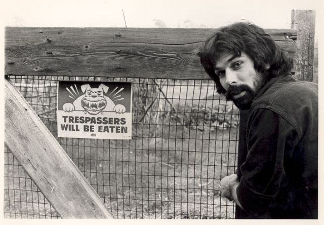 Mickey Hart at his ranch in Novato, Ca. - 
November 6, 1976 by Ed Perlstein
