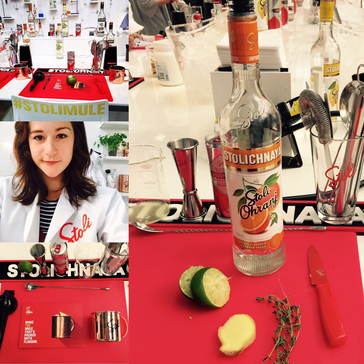 xCaroTannerx's tweet photo. @Stoli @imbibeuk loved the Moscow mule workshop - had fun making my Moscow smog (smoked) #stolimule https://t.co/6SsyPN5rMf