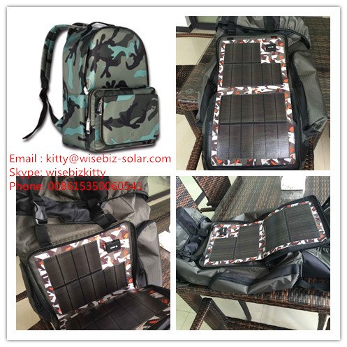 kittyzhang12's tweet image. The Solar backpack with 4w