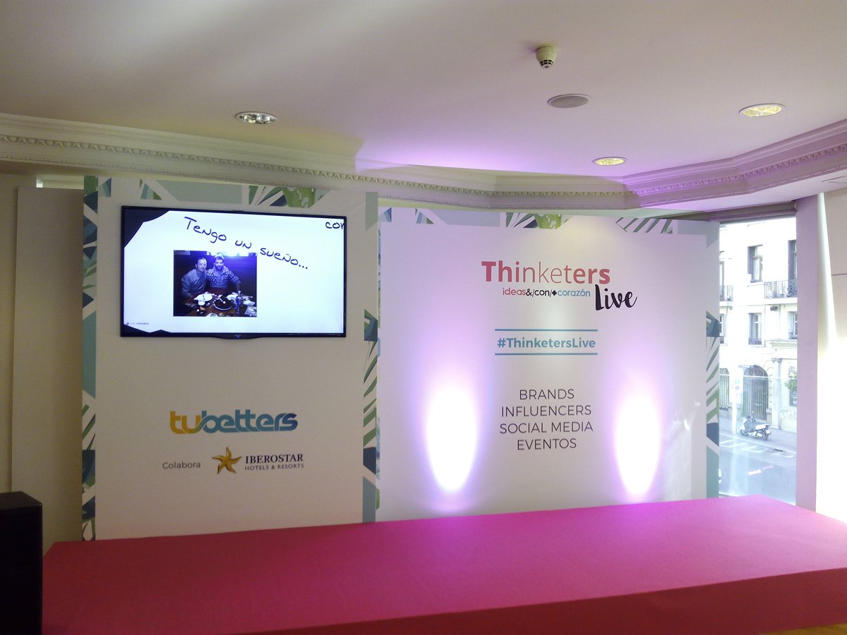 mkdirecto's tweet photo. Hoy ponemos el foco en los influencers, social media y eventos como activadores de las marcas en #ThinketersLive https://t.co/I2mSONVhpa