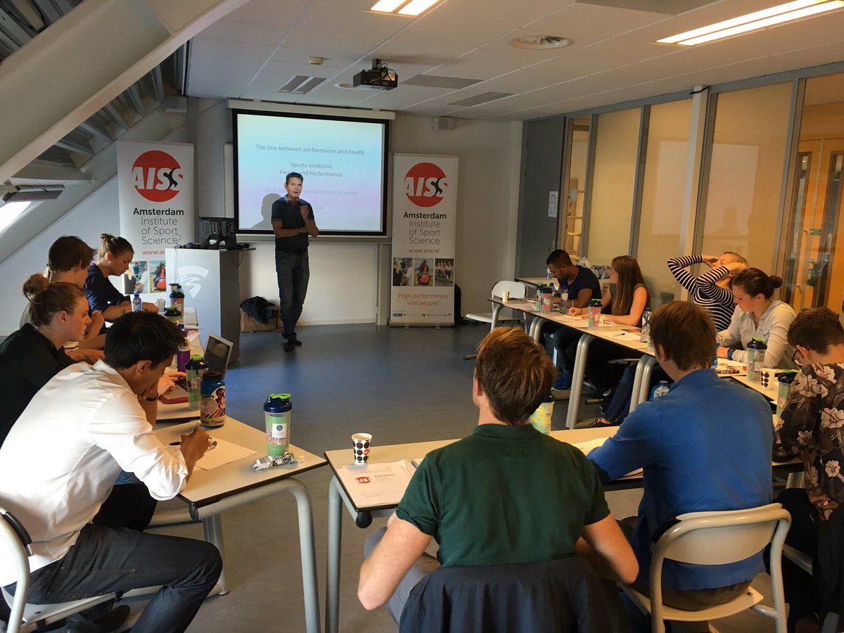 We zijn gestart! Edwin Goedhart 'De dunne lijn tussen topsport en gezondheid' #ECH2016 #summerschool
