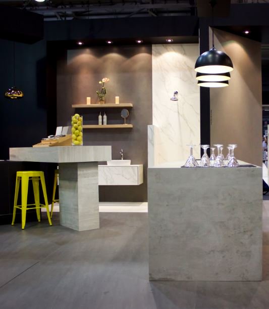 BuildingDecor's tweet photo. Sintered slab specialists win ‘best stand’ award @NEOLITHSA #floorsmag https://t.co/3KRA342II0 https://t.co/WZ0edwYKv7