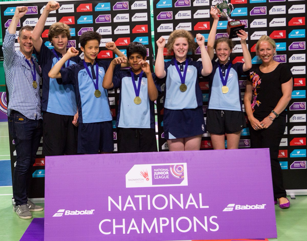 Want 2 get your club or school involved in the National Junior League? Visit badmintonengland.co.uk/njl 2 get involved!