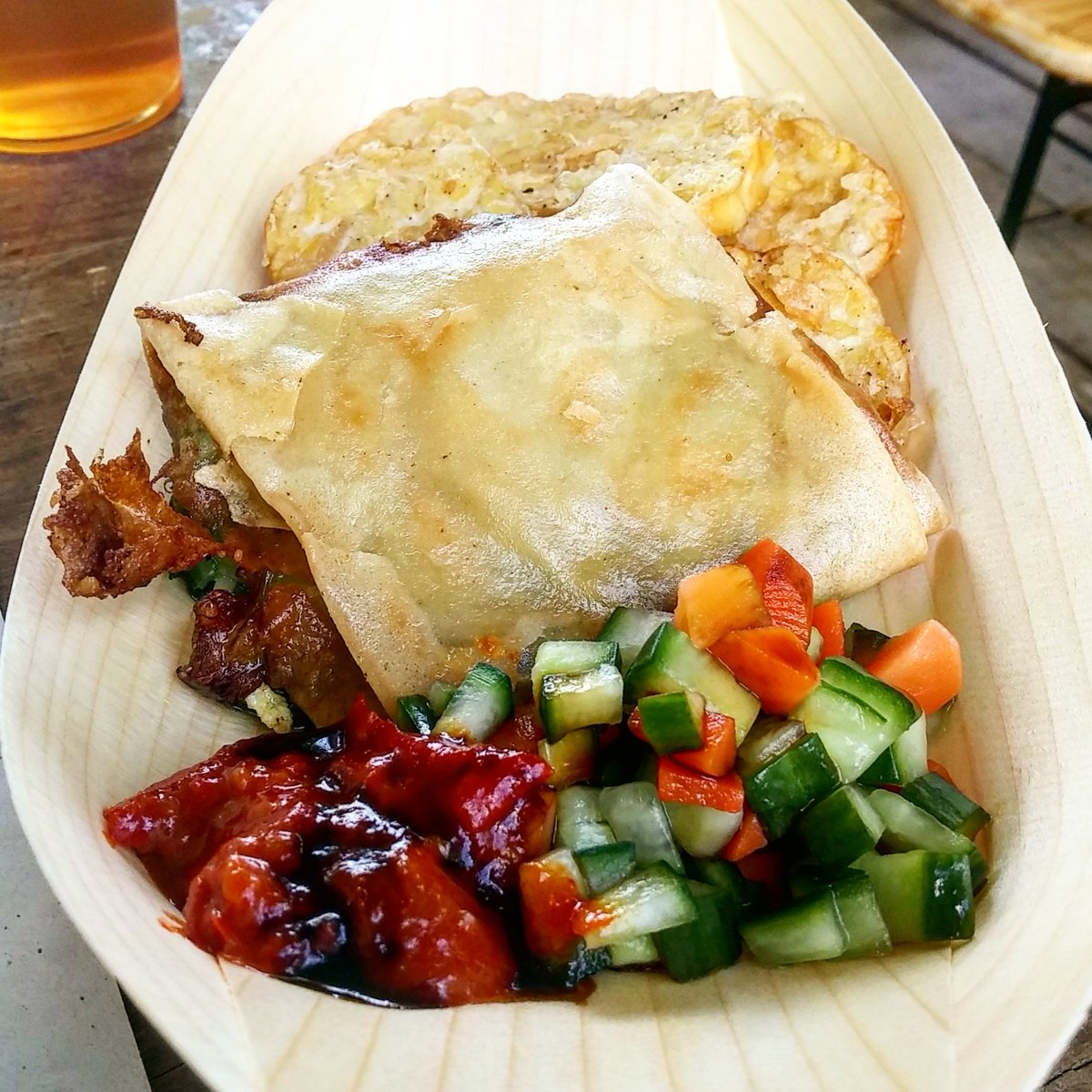 LondonPopups's tweet photo. Tonight!  @ayamhappy 's 2 week #Indonesian pop-up re-opens in #E3 https://t.co/RR0yf0hTNA Great food - it's #spicy! https://t.co/kKpgu1P2TP