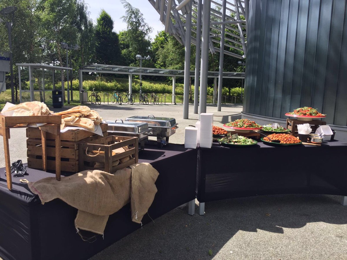 Brilliant day at City Campus East! We're all about the pop-up #streetfood