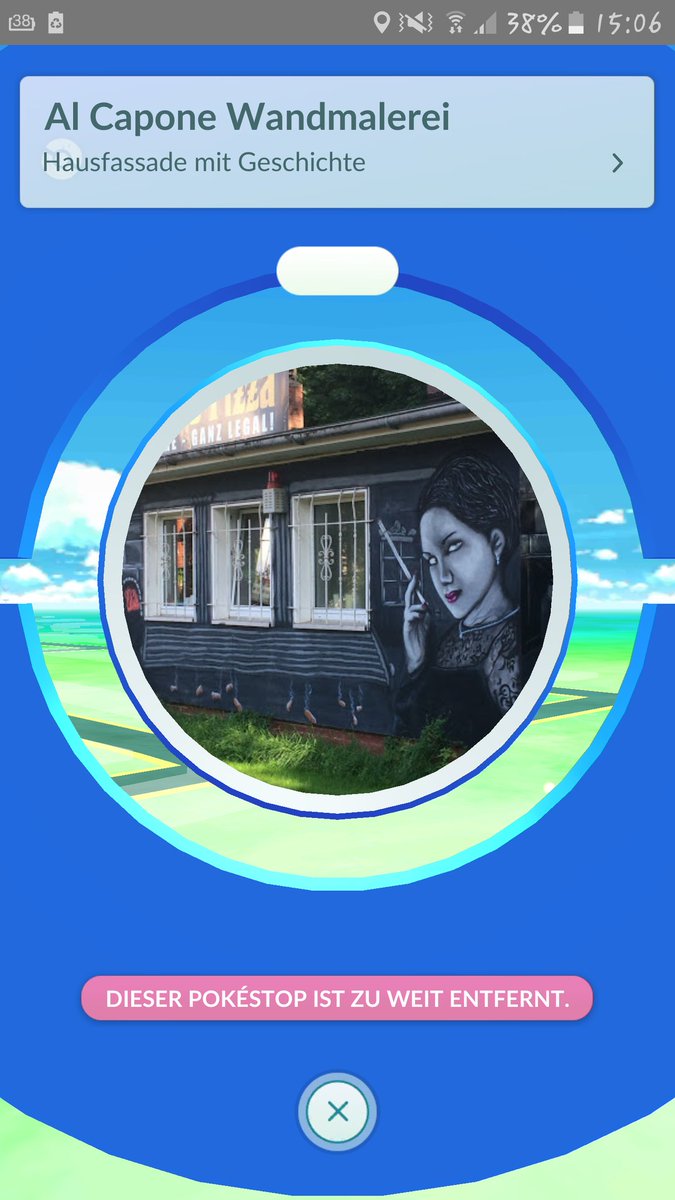 dumandami's tweet photo. Sogar unser Bringdienst im Ort ist ein pokèstop! Sehr geil 👍#alcapone #bestepizza #PokemonGO https://t.co/9TgkqAdW5U