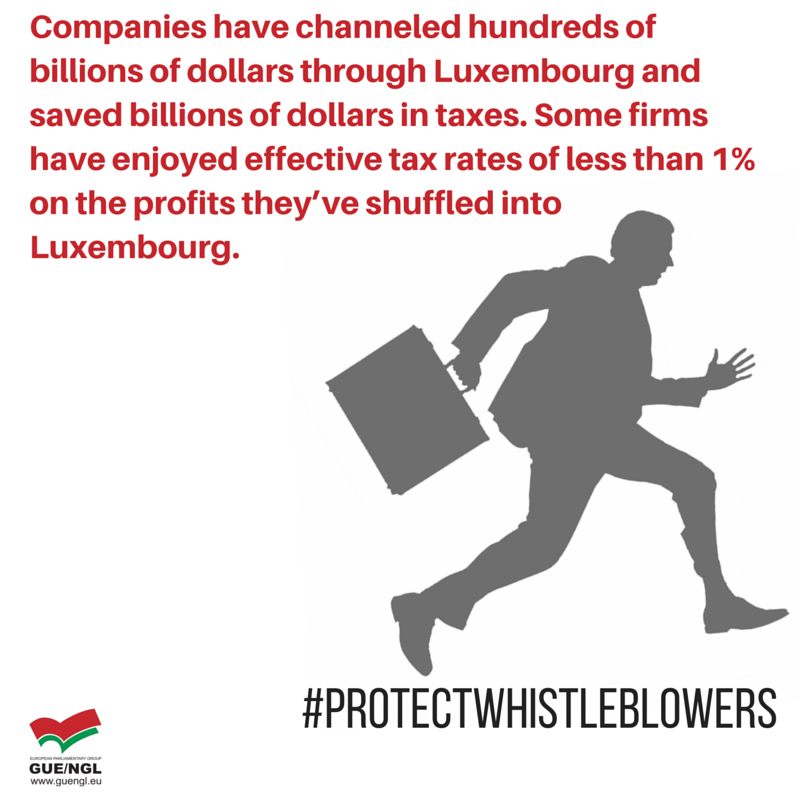 Left_EU's tweet photo. #Whistleblowers should be thanked not punished. The EU Institutions must #ProtectWhistleblowers #EPlenary https://t.co/1FPtOX4Dqa
