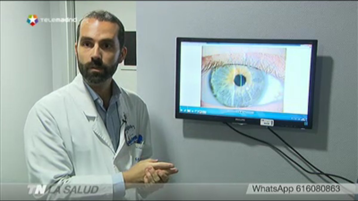 doctorgegundez's tweet photo. El Dr. Pedro Arriola explica en Telemadrid la necesidad de concienciar a los ciudadanos para donar sus córneas. https://t.co/on5YeO6Jey